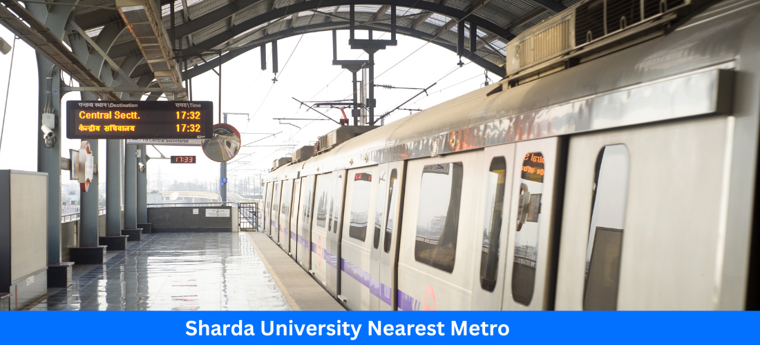 Sharda University Nearest Metro 