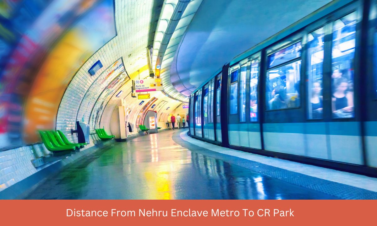 nehru enclave to cr park