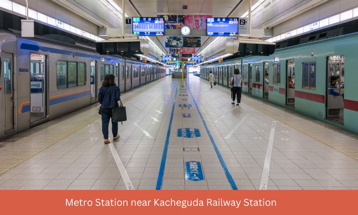 metro station near kacheguda railway station