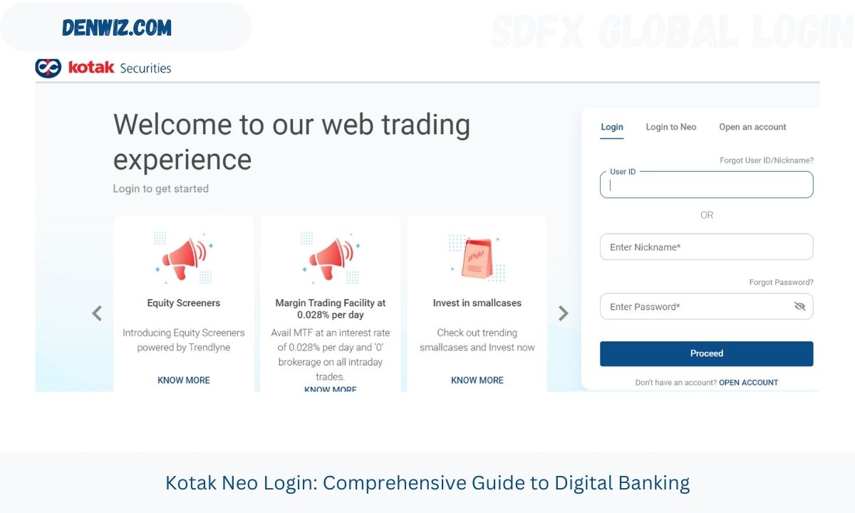 kotak neo login